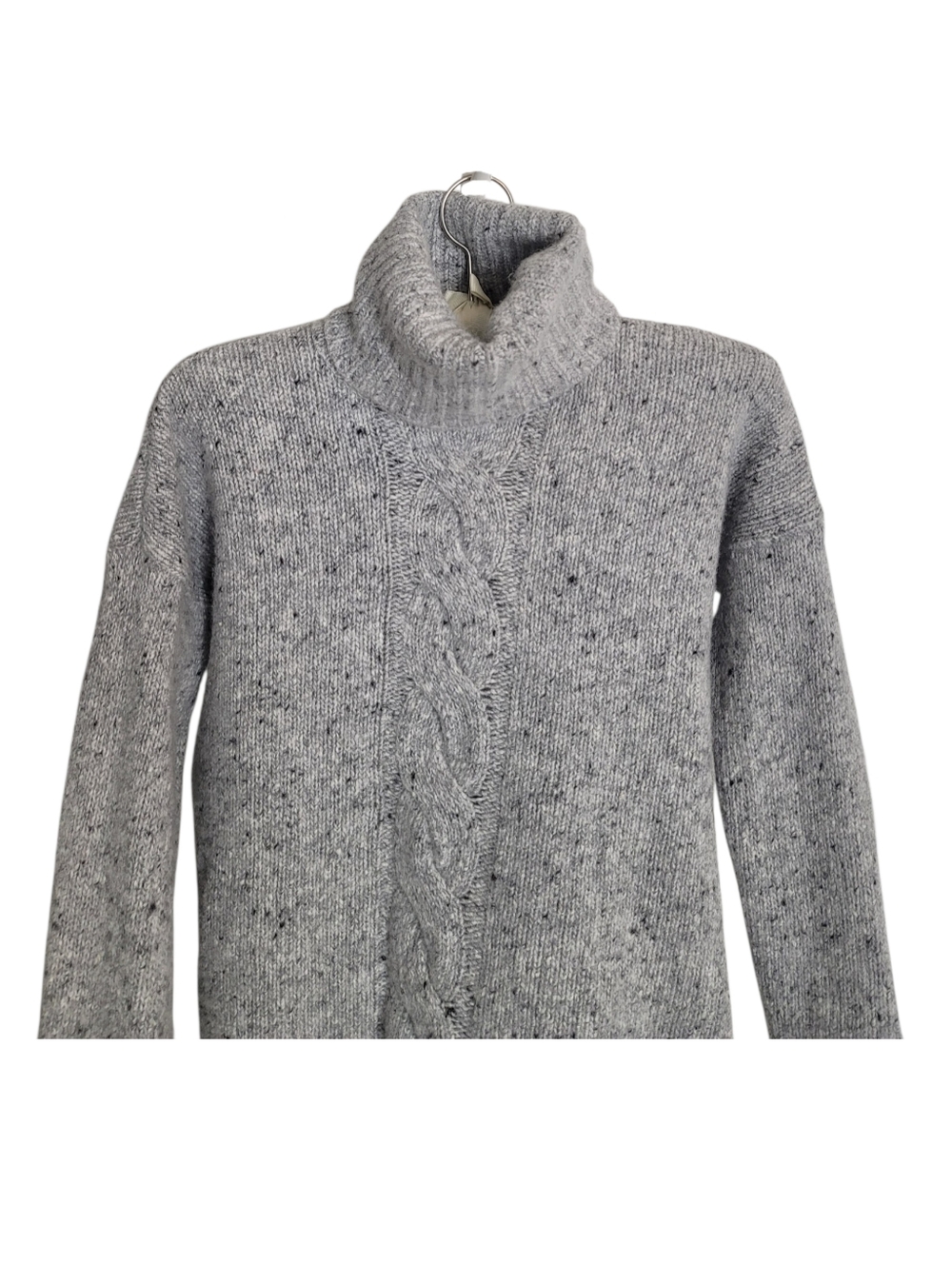Lauren Ralph Lauren Black Label Wool Alpaca Blend Turtleneck Cable Knit Sweater - Picture 4 of 9